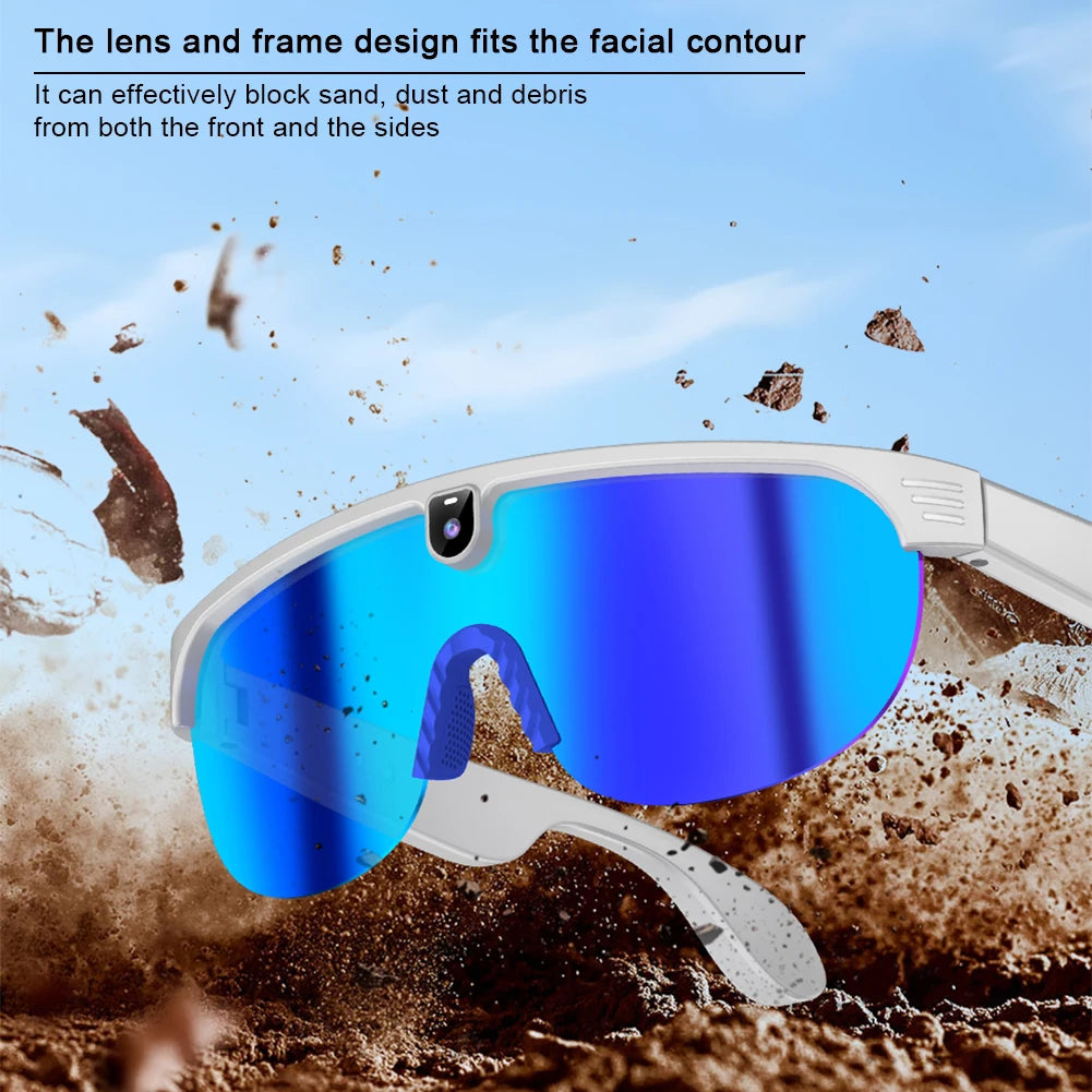 VisionAI™ Smart Glasses 😎📸 — 4K Camera & Bluetooth Calls