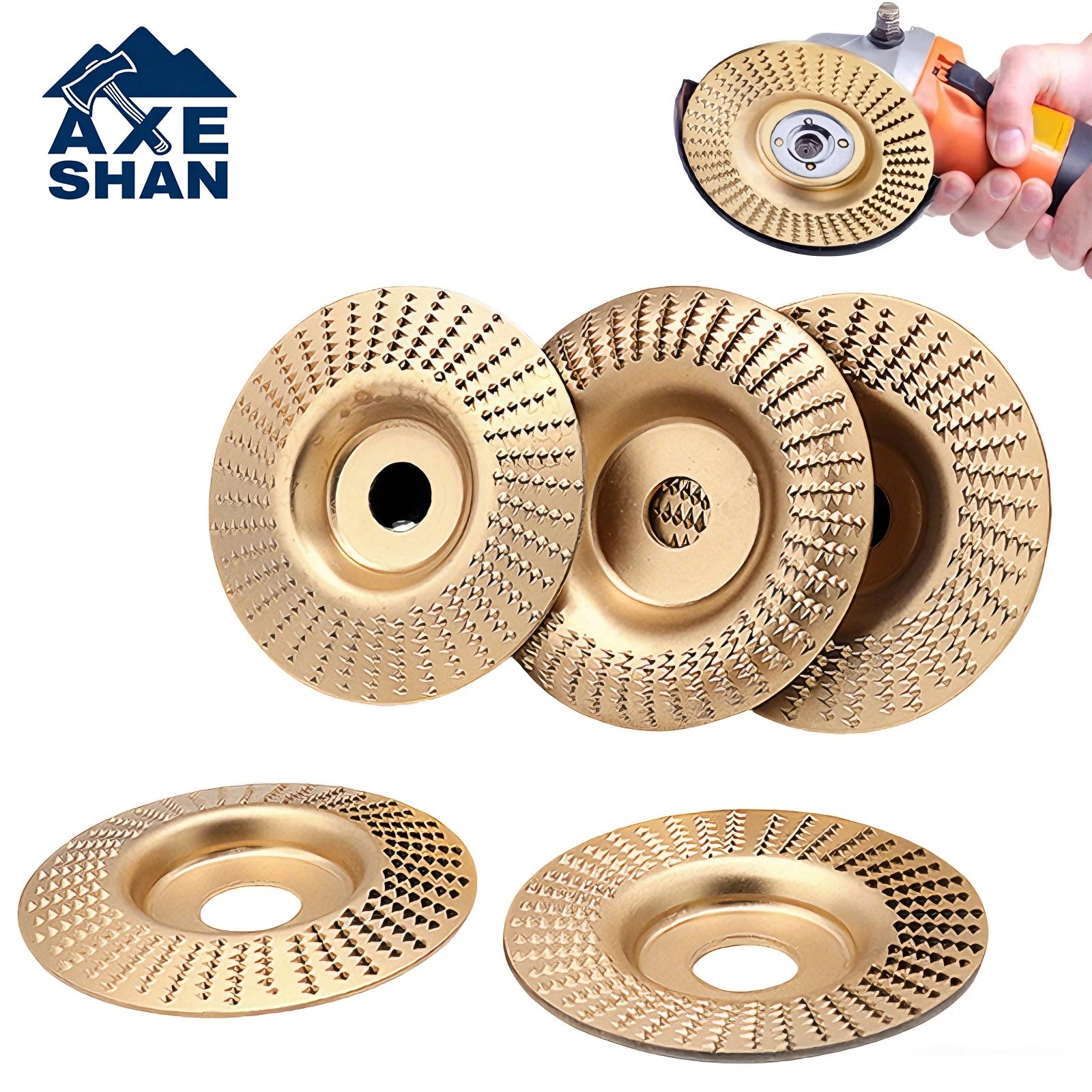 CarveMaster Disc Set for Fast Wood Shaping and Precision