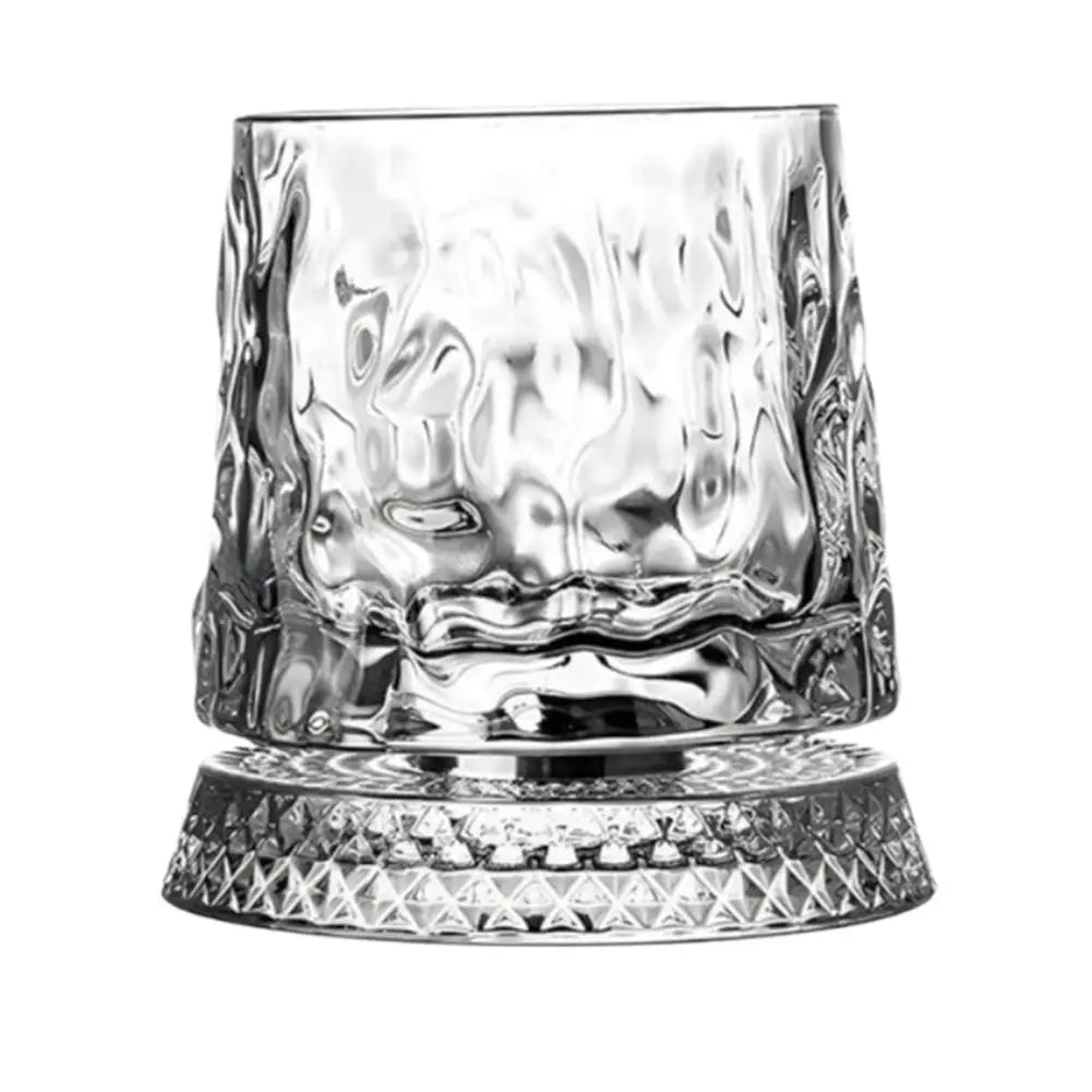 SpinSip™ Whiskey Glass 🥃✨ — Smooth Swirl, Rich Flavor