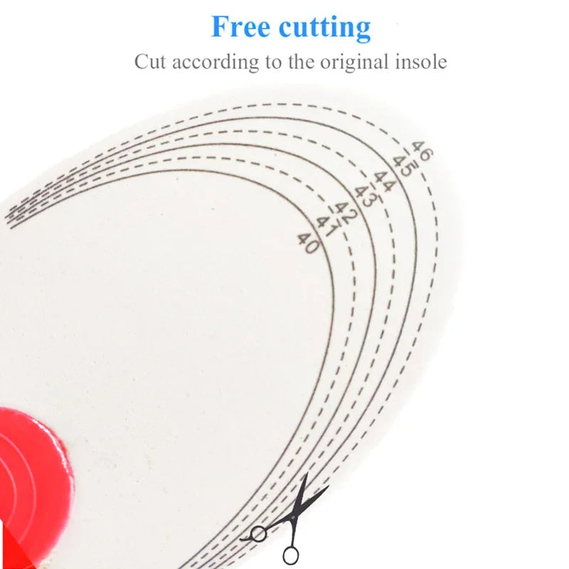 Orthotic Insole Arch Support Flatfoot Orthopedic Insoles For Feet Ease Pressure Of Air Movement Damping Cushion Padding Insole Xiang Selection Store