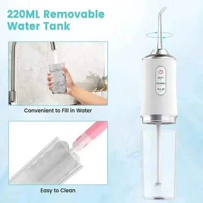 Electric Dental Water Flosser Oral Irrigator Portable Dental Bed AliExpress