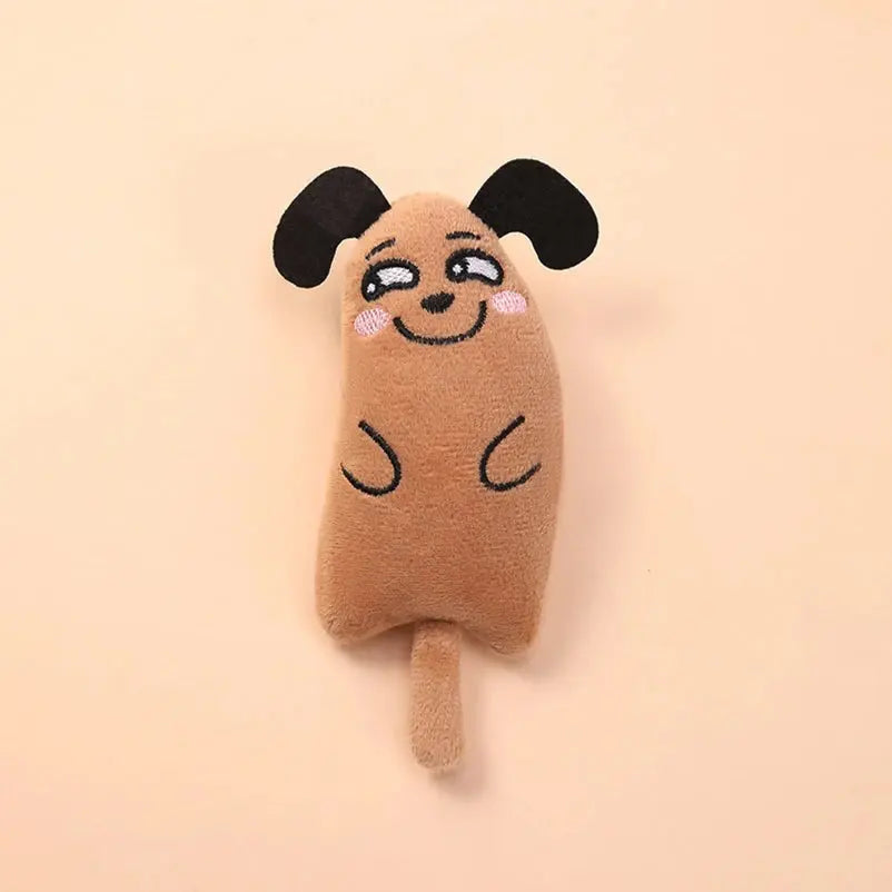 Cat Pet Plush Embroidered Mint Toys Stone's Store