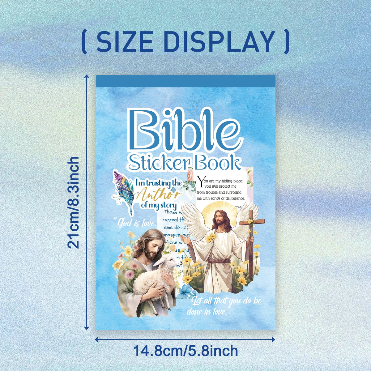 FaithWords™ Christian Verse Sticker Book ✝️📖