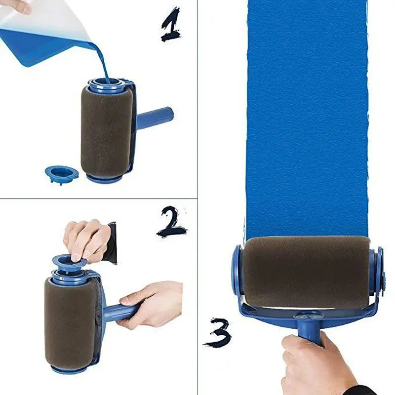 Dropship Hot Multifunction DIY Paint Runner Roller Brush Handle Kit AliExpress