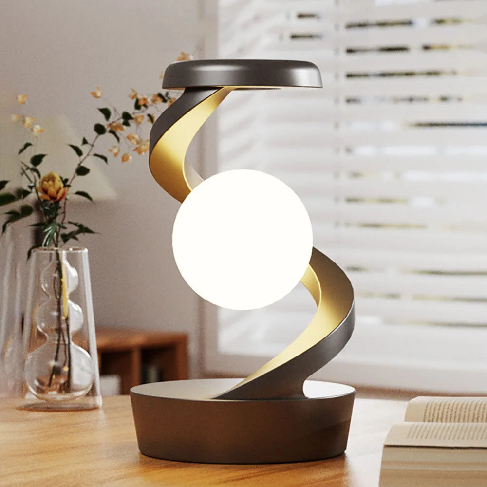 Rotating moon desk lamp ICSATMA Store