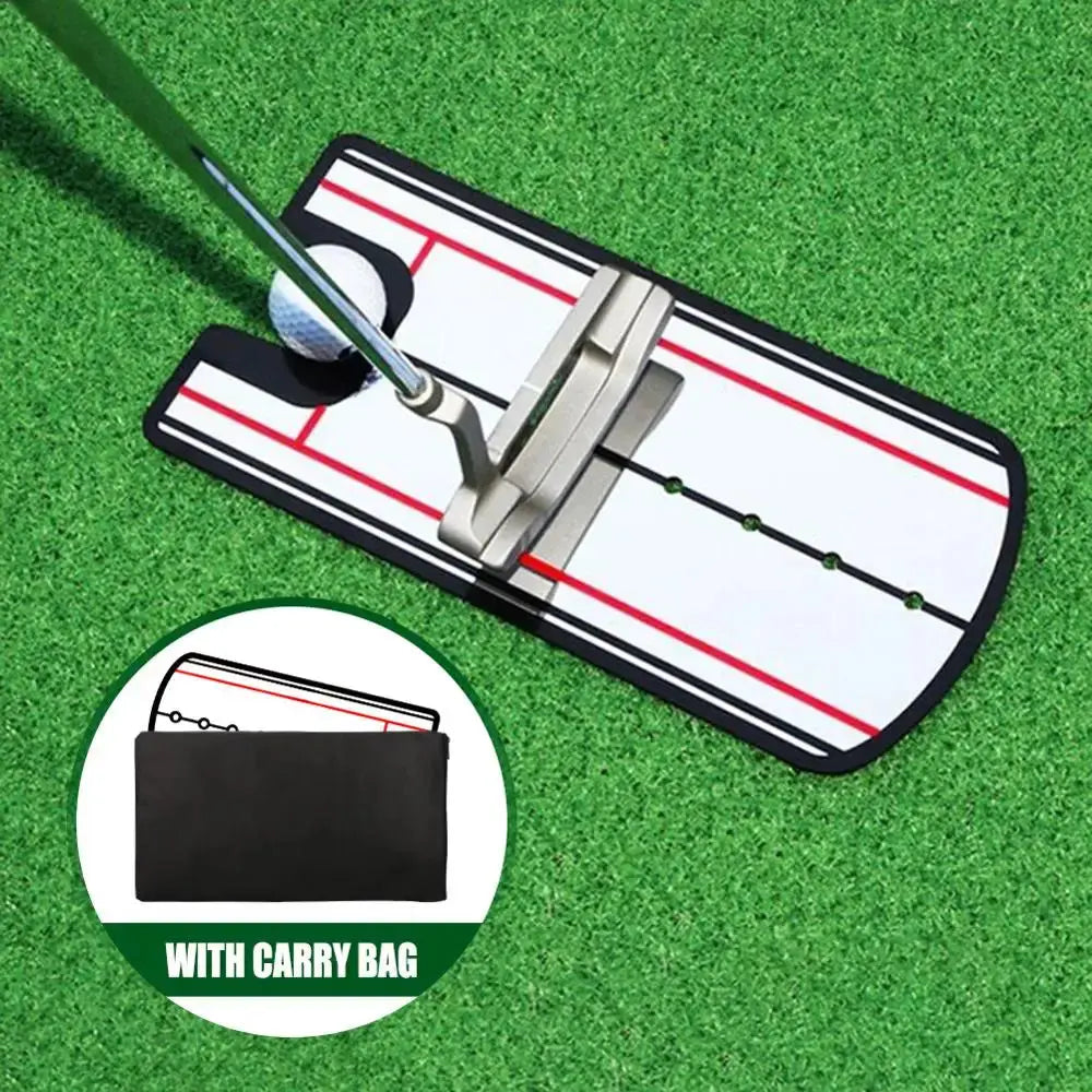 Golf Putting Practice Mirror Putting Mirror Alignment Training Aid Golf Practice Putter Mirror Eye Line Yeahmart Bigwholesale Store