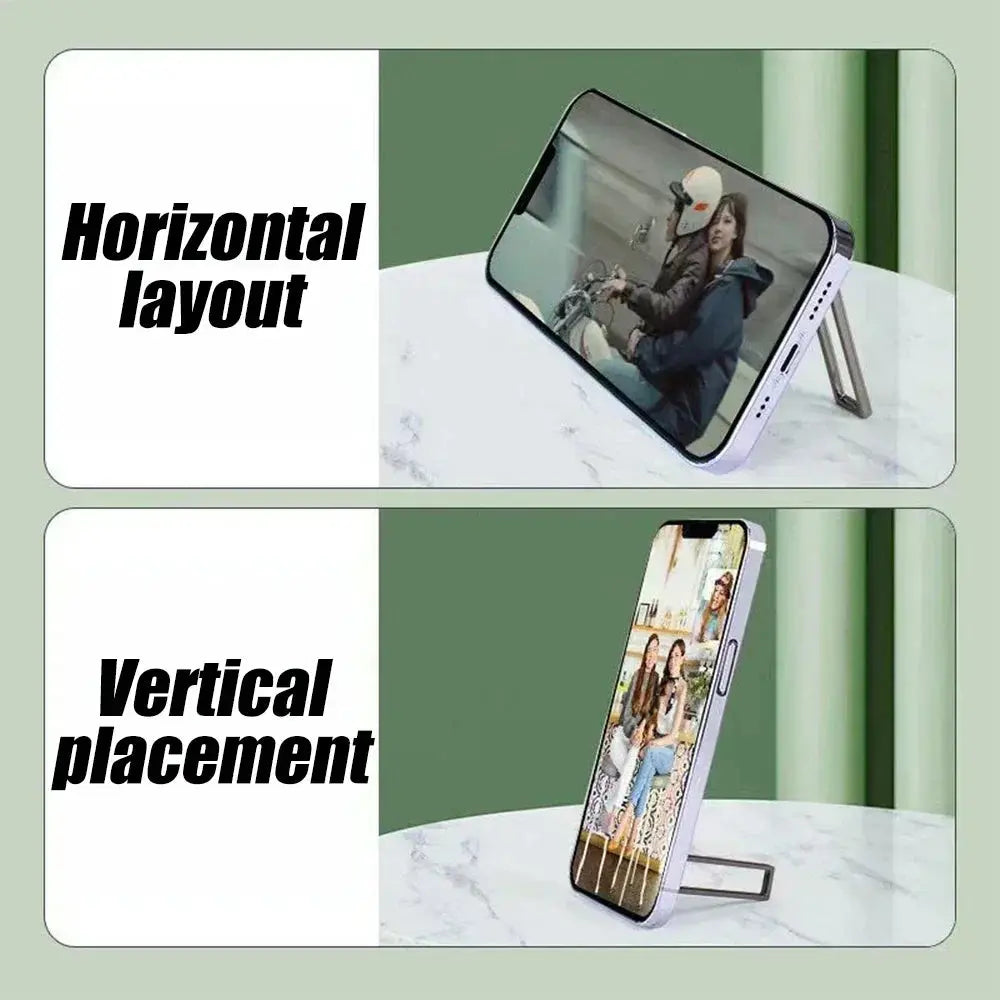Universal Mini Folding Mobile Phone Kickstand Self-adhesive Replicate Tablet Stand Mount for IPhone Samsung Xiaomi IPad Holder KEEP IT Simple Store