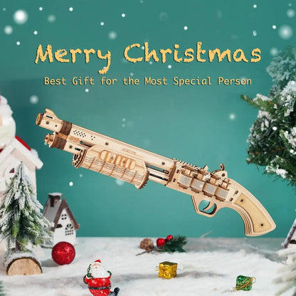 SkillStrike: DIY Wooden Toy Gun Robotime Global Store