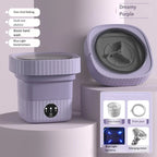 6L 11L Folding Portable Washing Machine Big Capacity with Spin Dryer AliExpress