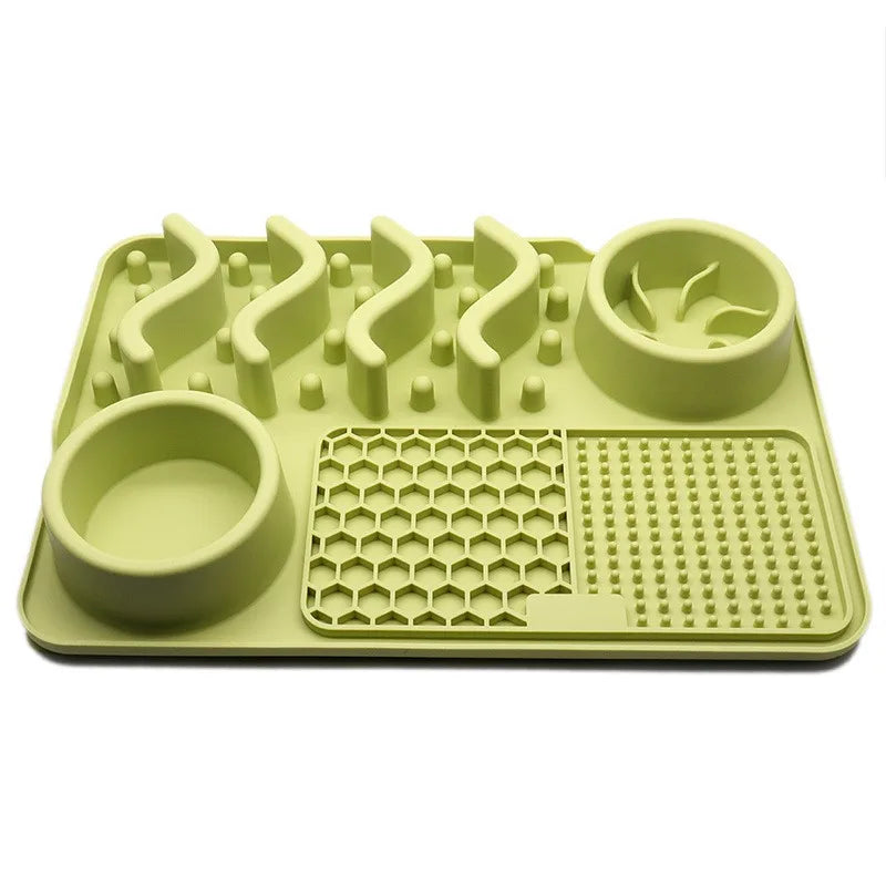 CalmLick™ Slow Feeder Mat 🐶🧡 — Stress Relief & Healthy Eating