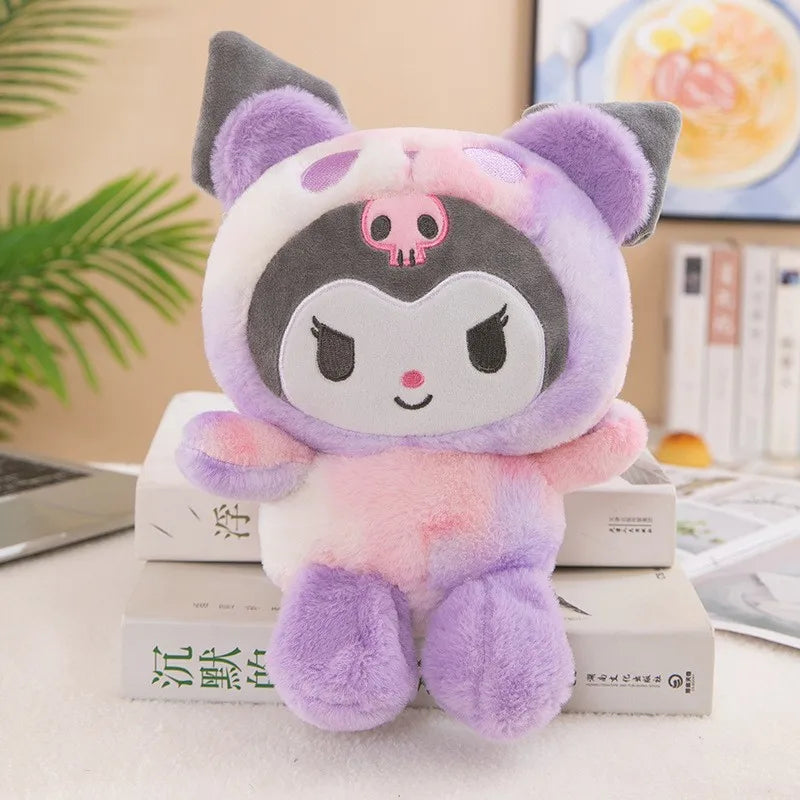 Kawaii Sanrio 25CM Plush Dolls Kuromi Hello Kitty Melody Cinnamoroll Plush Soft Stuffed Animals Dolls Plushie Pillow Xmas Gifts Shop1103724989 Store