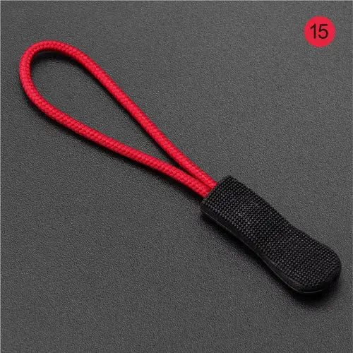 10pcs Colorful Zipper Puller Cord Zip Puller Replacement Ends Lock AliExpress