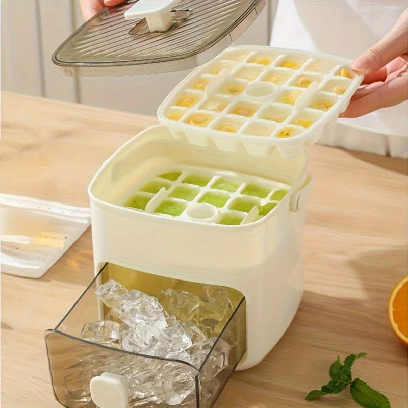 ChillPress™ Ice Maker ❄️ — 48 Cubes with Easy Pop Release