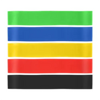 7Pcs Tpe Resistance Bands Fitness Set Rubber Loop Strength Training