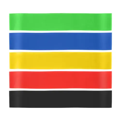 7Pcs Tpe Resistance Bands Fitness Set Rubber Loop Strength Training