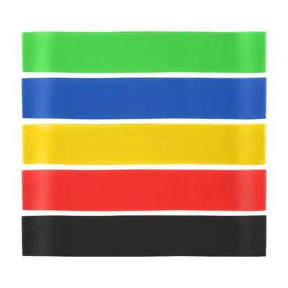 7Pcs Tpe Resistance Bands Fitness Set Rubber Loop Strength Training