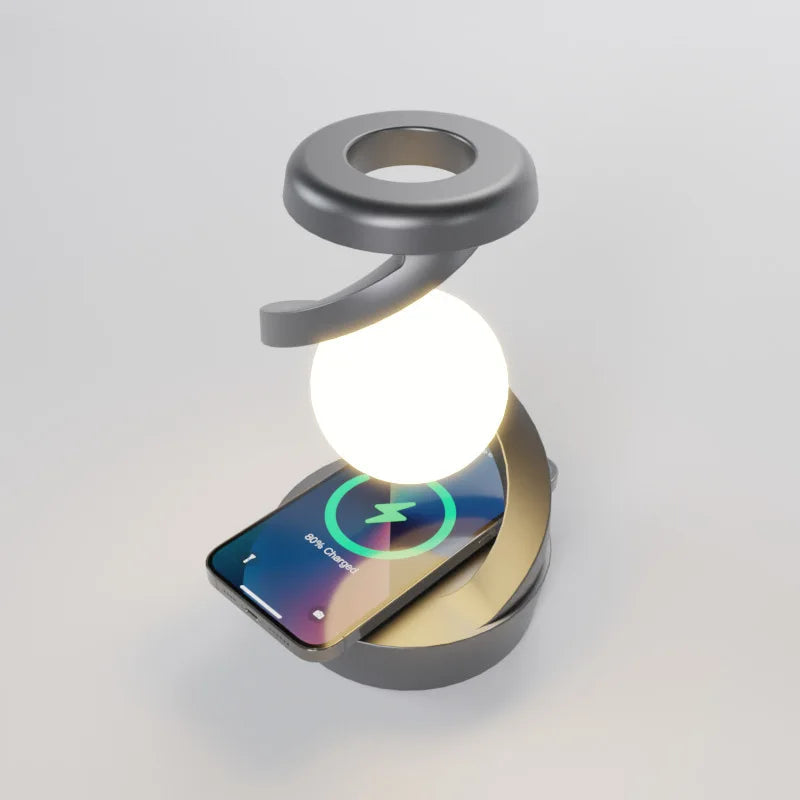 Rotating moon desk lamp ICSATMA Store