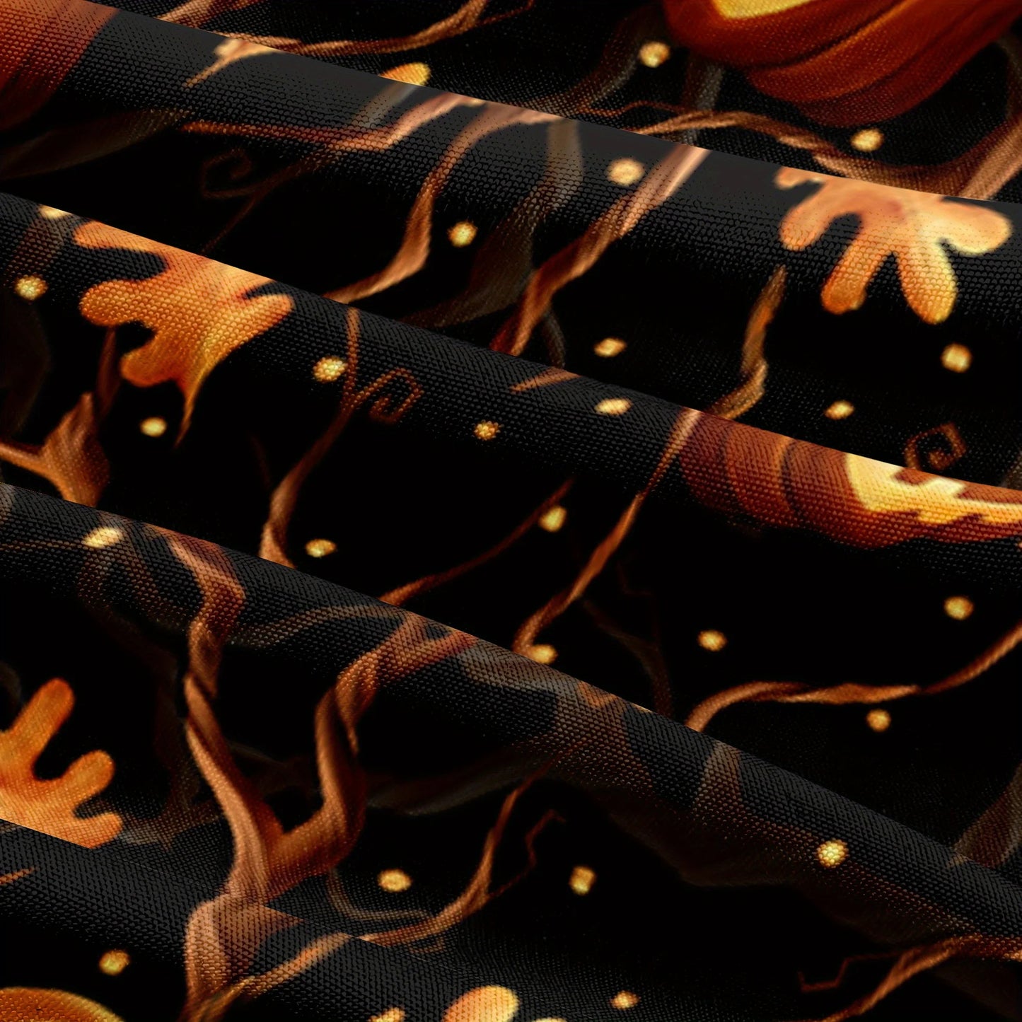 3D Halloween Print Duvet Cover Set Vines Surround The Pumpkin Lantern Patterned Bedding Set(size 135x200 Only 1 Pillowcase)