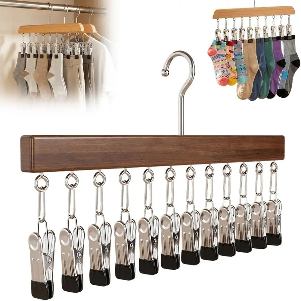 Organizador de madera HatNest™ 🎩 — Almacenamiento ordenado, fácil acceso