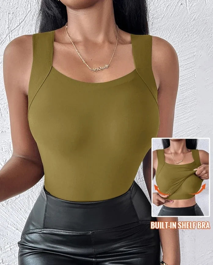 WarmLift™ U-Neck Thermal Bra Top 🔥👚