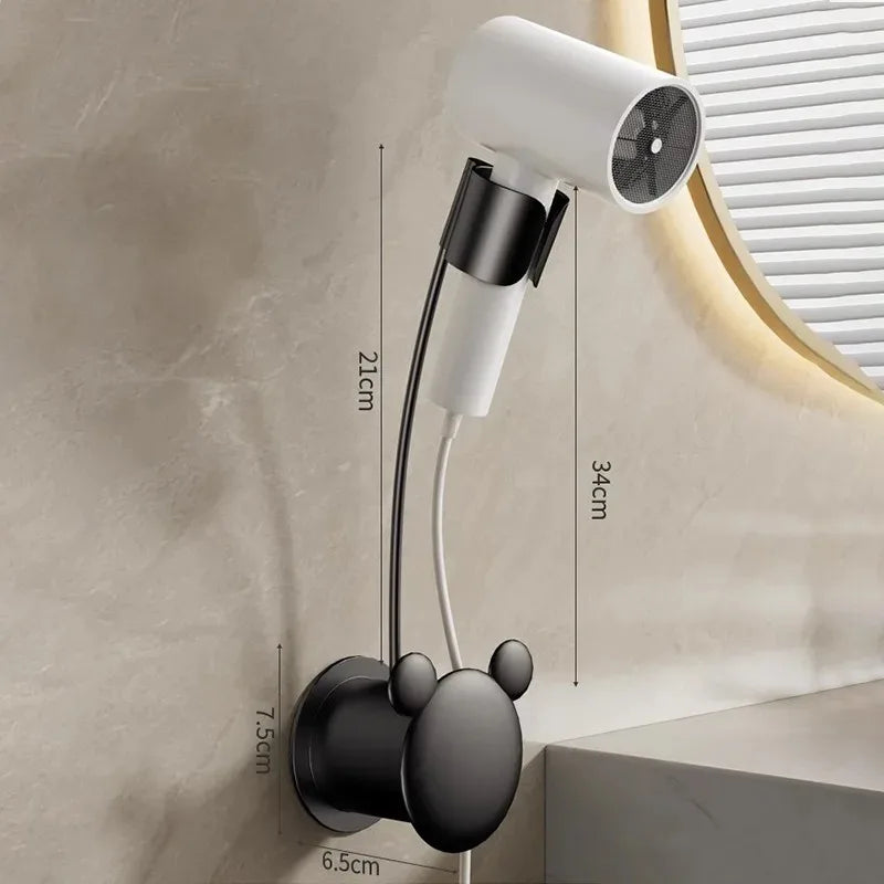 StyleSpin™ Hair Dryer Holder 💨 — 360° Hands-Free Styling