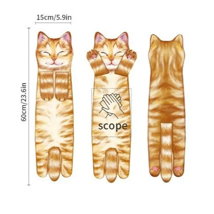 CatCling™ Funny Hanging Hand Towel 🐱😂