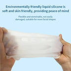 3D Silicone Mask Face Women Skin Care Tool Hanging Ear Face Mask Gel