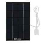 35W Solar Panel With USB Waterproof Outdoor Hiking And Camping
