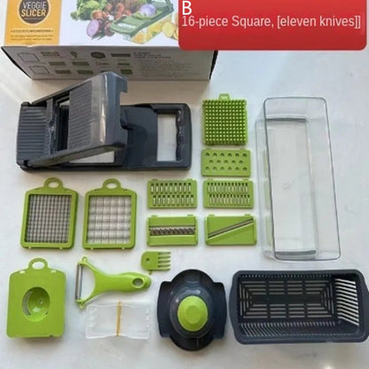 16-in-1 Multifunctional Vegetable Chopper Shop1103743690 Store
