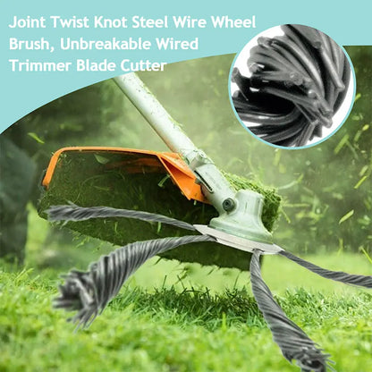 Weed Slayer: Durable Steel Trimmer Head
