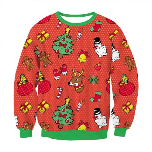 View details for Funny Fake Christmas Sweater Unisex Men Women Ugly Christmas Sweater Funny Fake Christmas Sweater Unisex Men Women Ugly Christmas Sweater