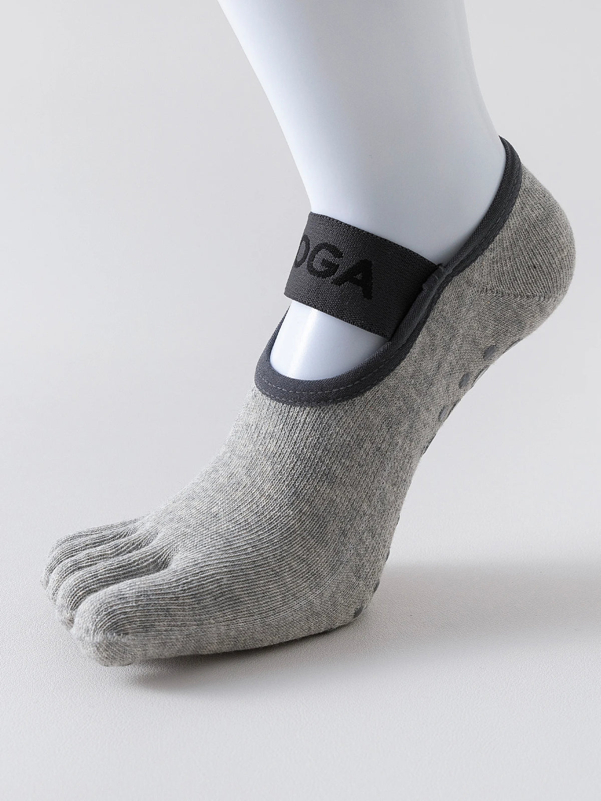 Knit Yoga Socks for Women — Breathable Toe-Separating Comfort