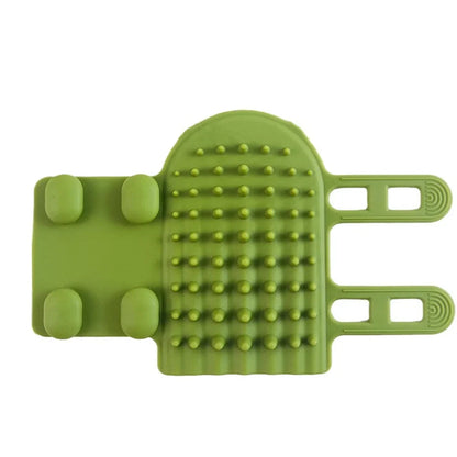 Pet Cat Hair Removal Massage Comb: Self-Cleaning Wall Corner Cat Scratcher Brush for Grooming HOMEPRO GLOBAL Store