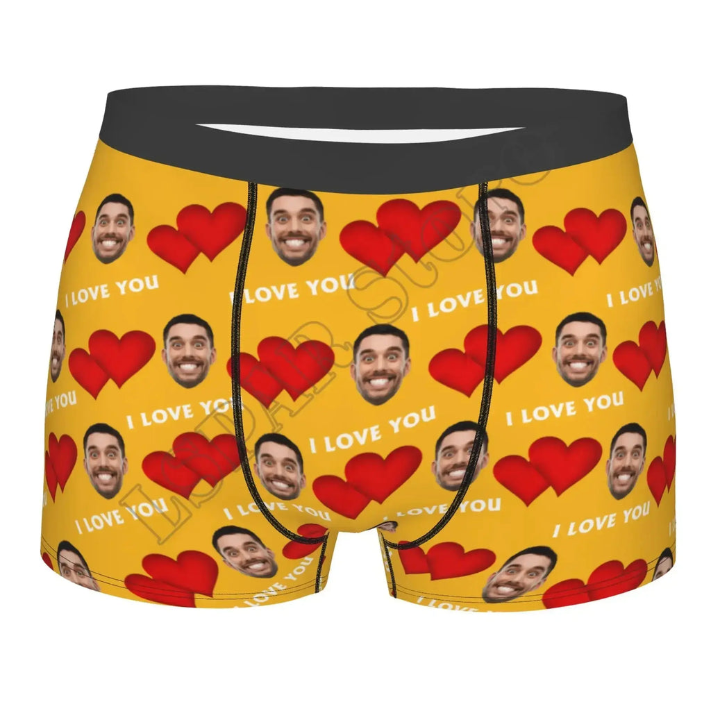 Personalized Men's Boxer Briefs Custom Face Photo Underwear Funny Gift AliExpress