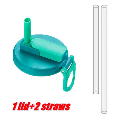 Reusable Silicone Straws with Soda Can Lids - Travel-Friendly, Eco-Friendly AliExpress
