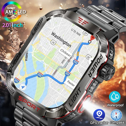 Military GPS Smartwatch – Rugged & Adventure-Ready Monster Tech SmartWatch Store