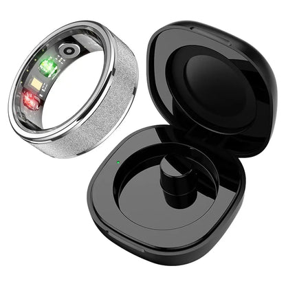 COLMI R10 Smart Ring with Charging Case for Men Women, Health and Sleep Monitor, 5ATM Waterproof, Multi-sport Mode Shop1103572318 Store