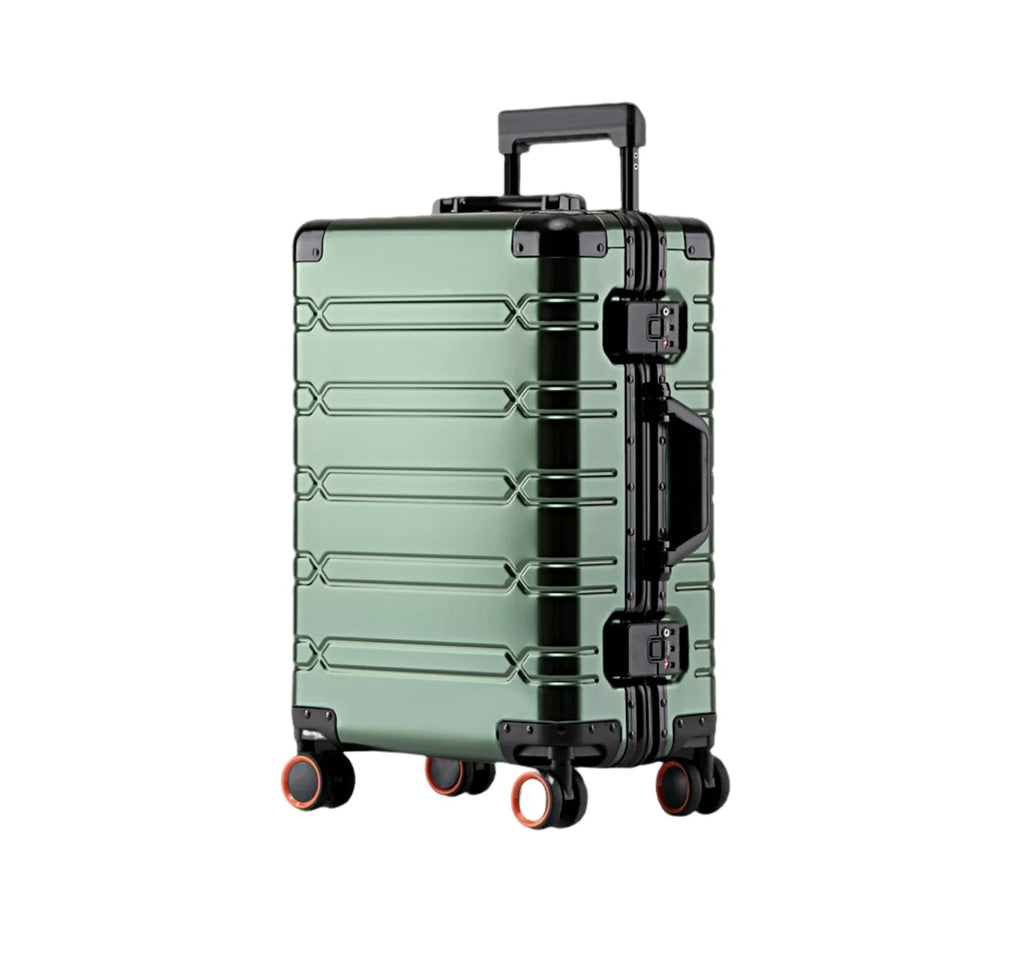 2024 New Large Capacity Durable Luggage Sets Aluminum Suitcase Women Girl Carry-On Boarding Travel 20/24/29 Big Save Store