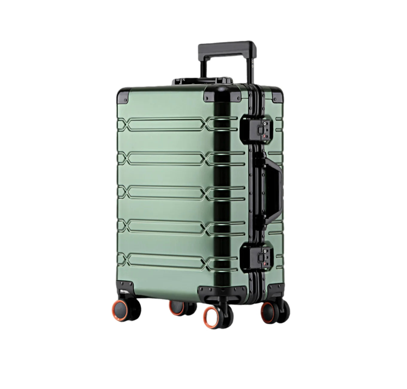 2024 New Large Capacity Durable Luggage Sets Aluminum Suitcase Women Girl Carry-On Boarding Travel 20/24/29 Big Save Store