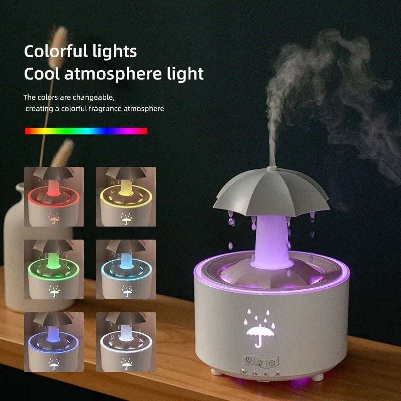 Rain-Effect Umbrella Diffuser – Create Cozy Indoor Showers! Shop1102772569 Store