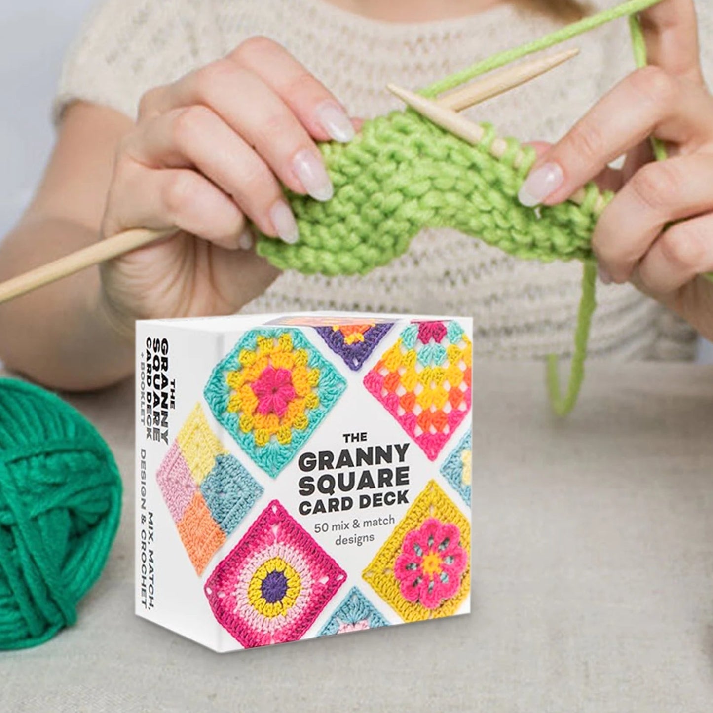 The Ultimate Granny Square Card Deck: Mix, Match & Master 50 Timeless Patterns Ruguoyoulaisheng Store