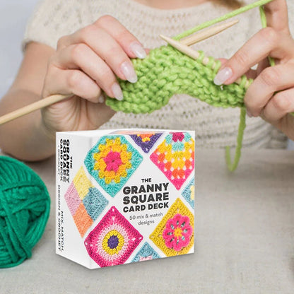 The Ultimate Granny Square Card Deck: Mix, Match & Master 50 Timeless Patterns Ruguoyoulaisheng Store