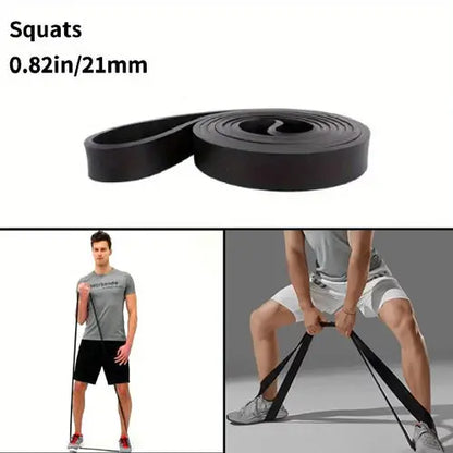 Resistance Bands Exercise Elastic Workout Ruber Loop Strength Rubber