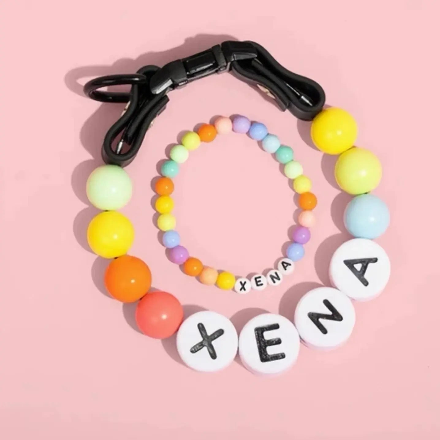 PawBond™ – Collar personalizado para mascotas y pulsera a juego 🐾💖