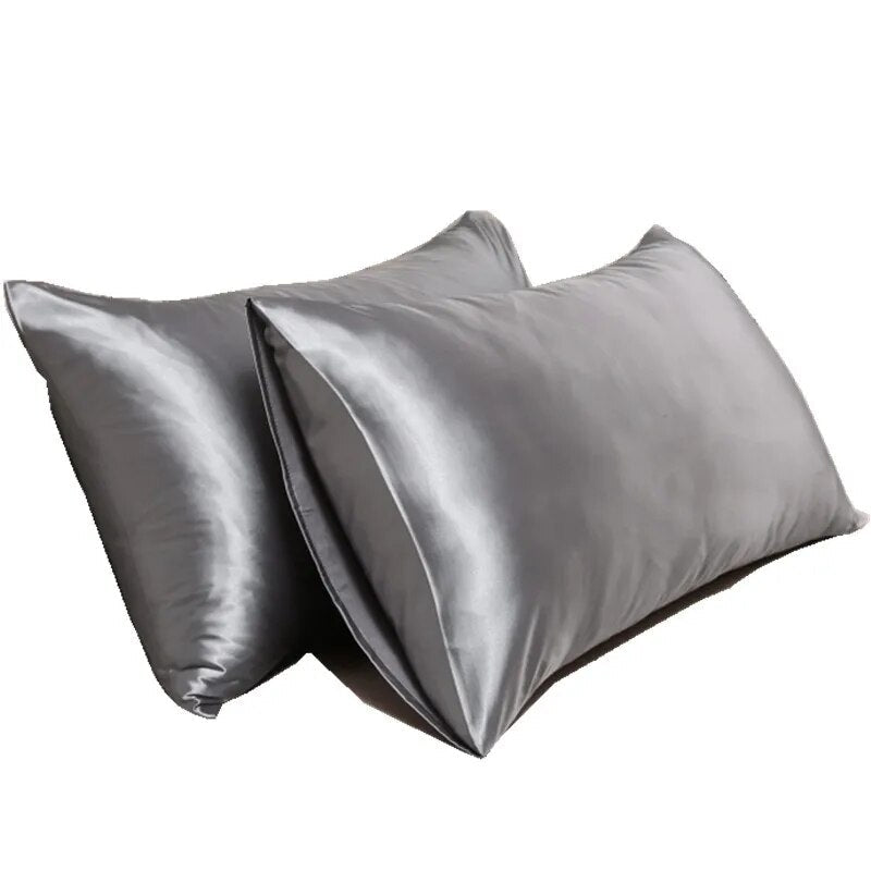 100% Silky Satin Pillow Cover Shop1104120734 Store