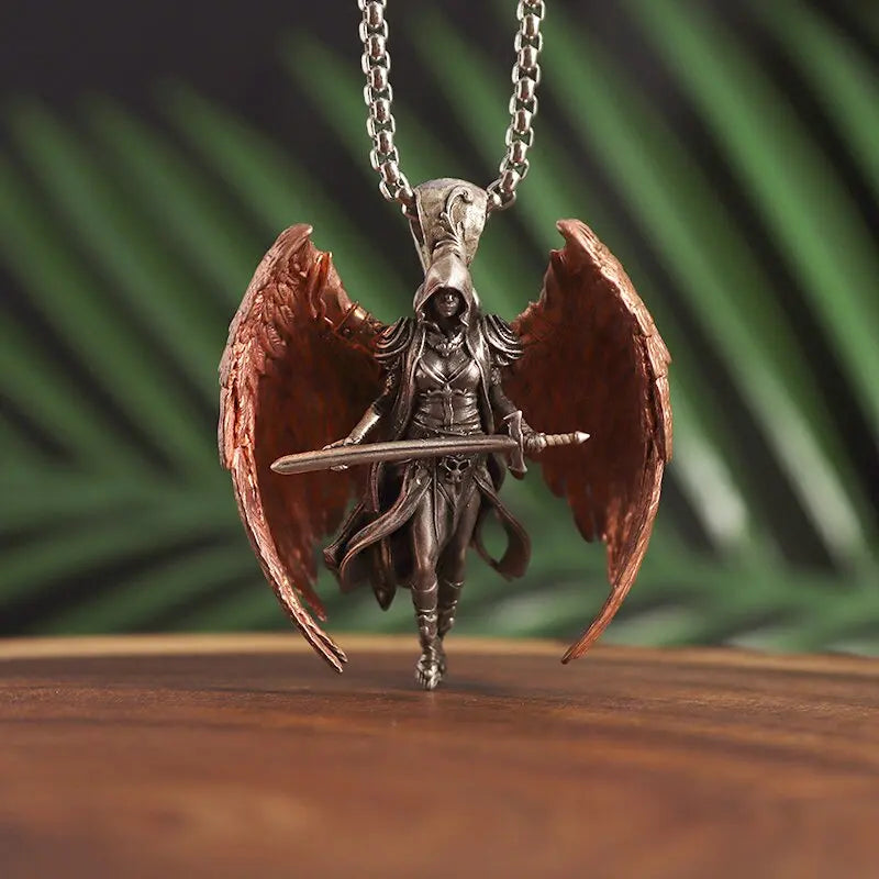 Guardian Angel Wings Cross Pendant Necklace Jane Eyre 6 Store