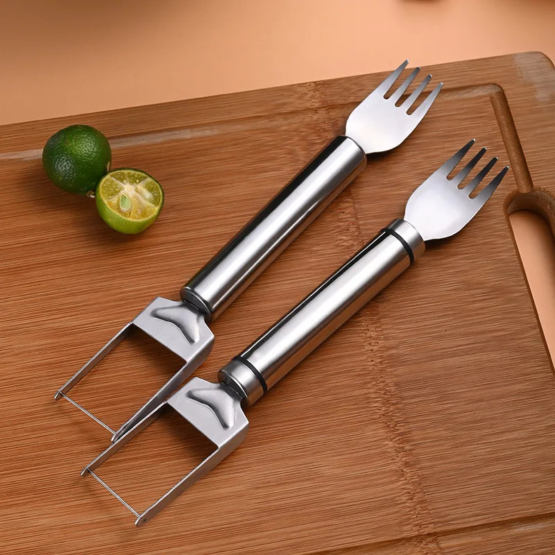 Stainless Steel Windmill Watermelon Cutter Artifact Salad Fruit Slicer