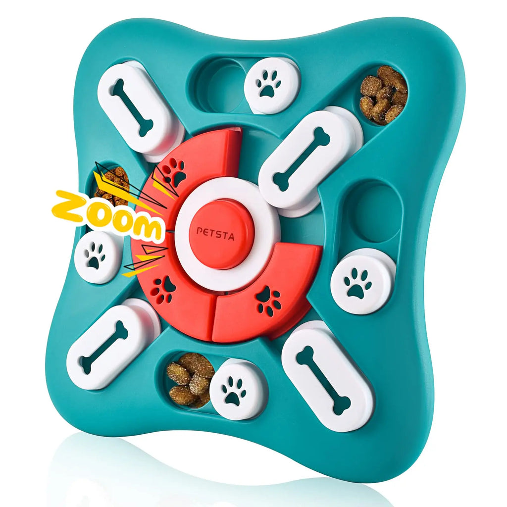 Juego dispensador de premios para perros: ¡estimulación mental y diversión!