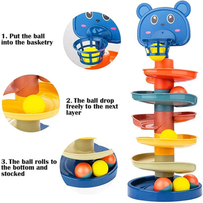 Montessori Baby Rolling Ball Toy Toy's house Store