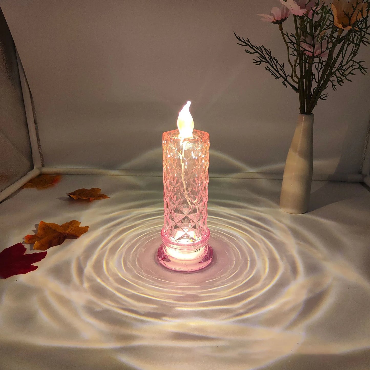 Crystal Rose LED Candles: Safe, Sparkling Romance Without Flames ✨